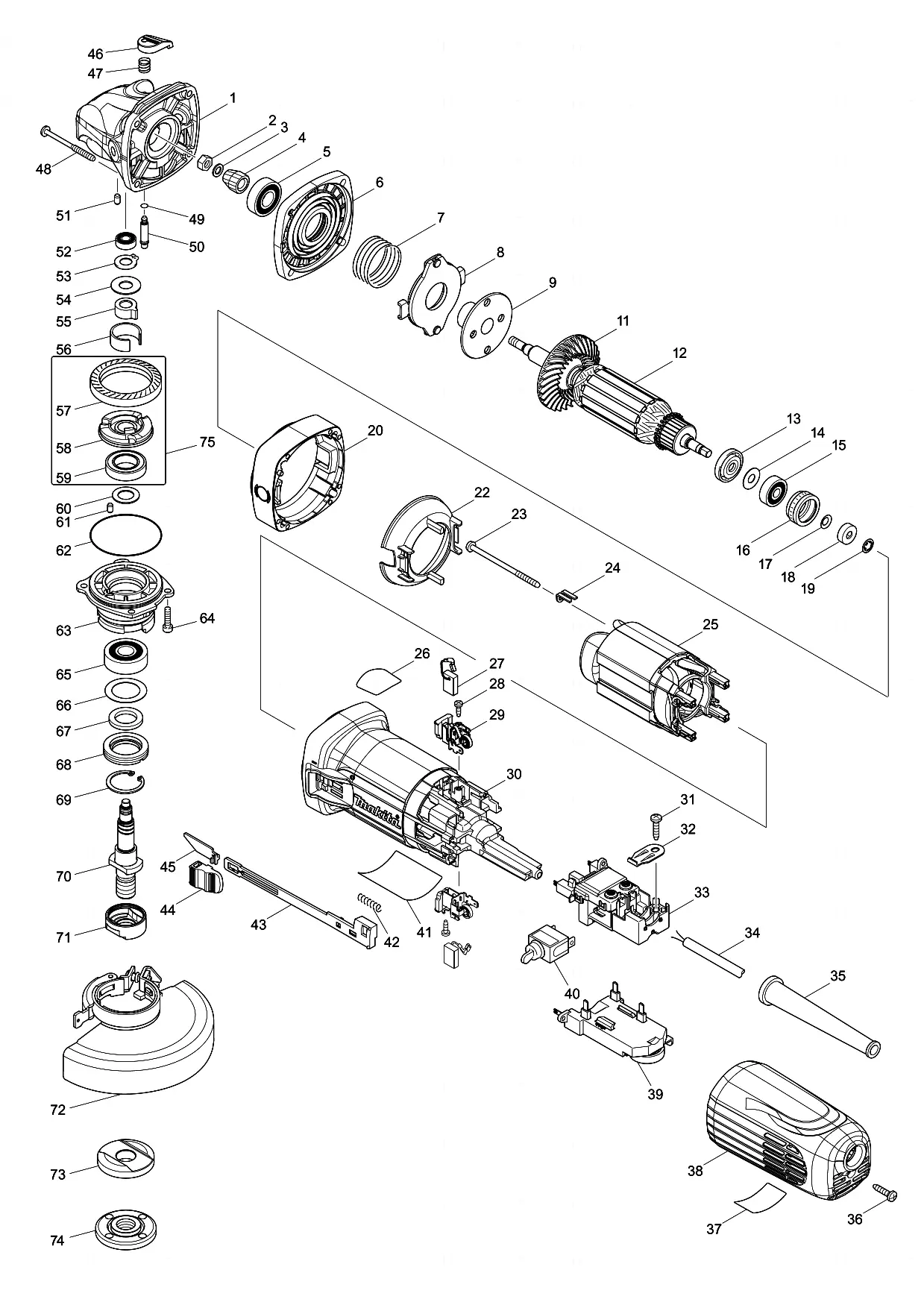Схема GA4541C слайд 1