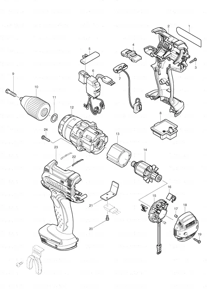 Схема BDF444 слайд 1